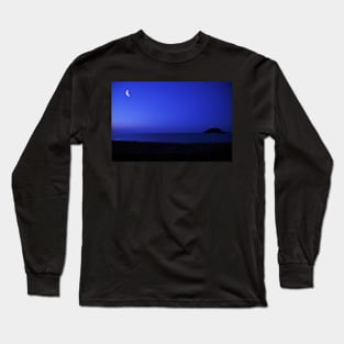 The Moon and the Lighthouse Long Sleeve T-Shirt